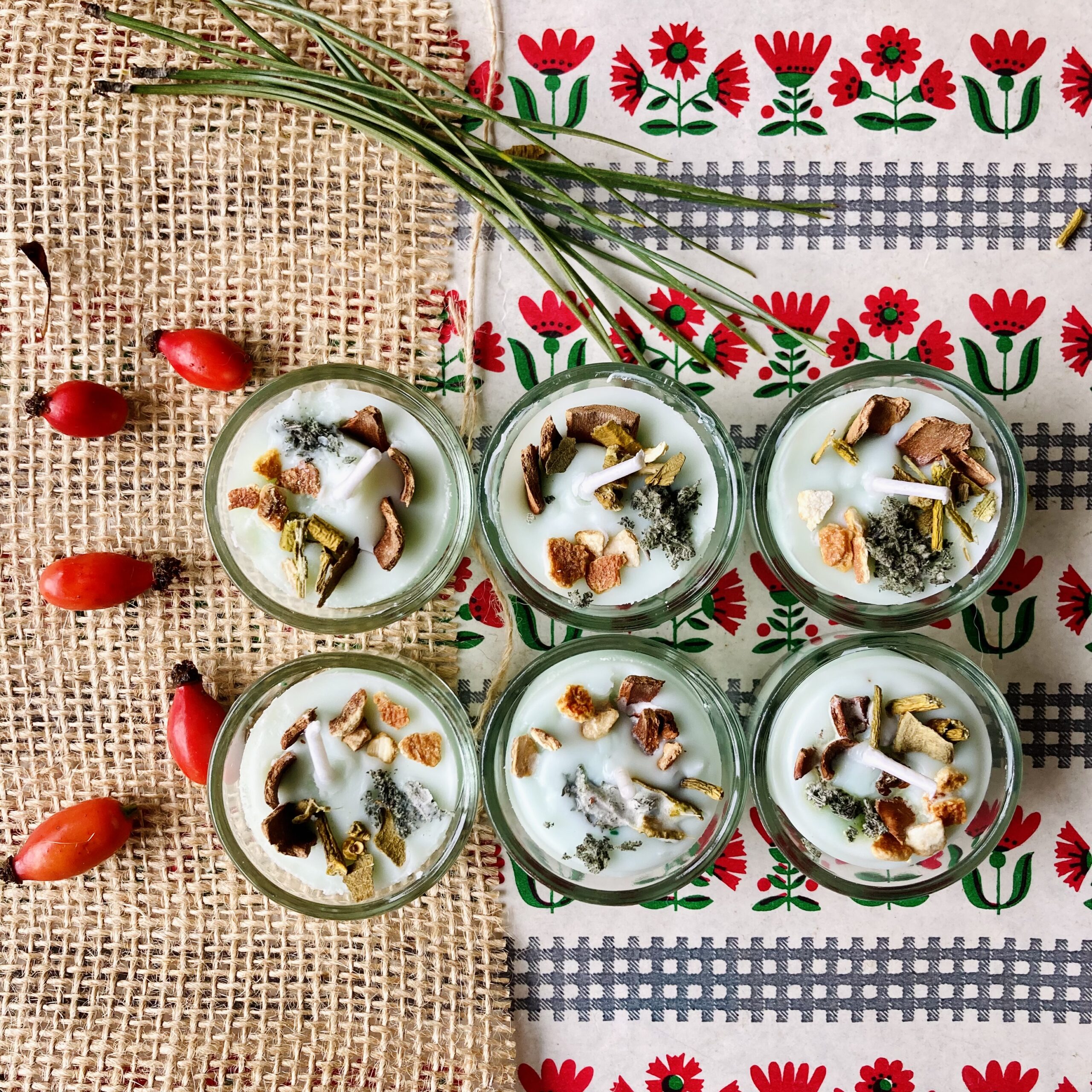 Warm and Spicy candles